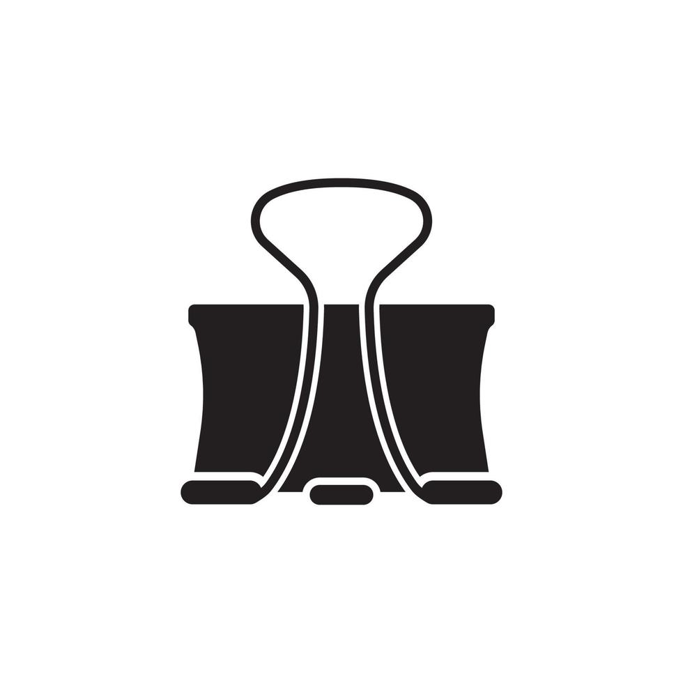 Paper clip icon vector illustration logo design 17264609 Vector Art at