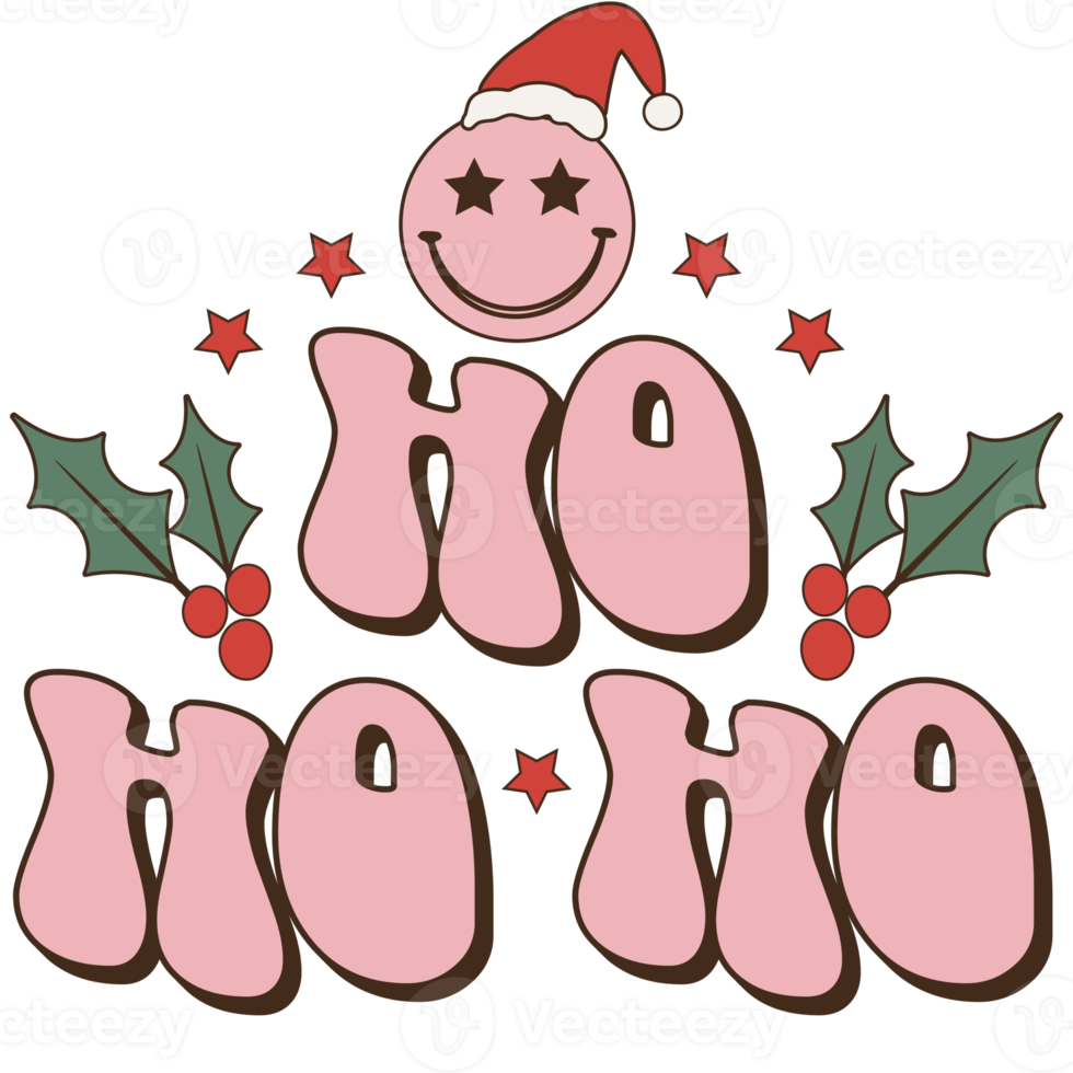 ho ho ho Kerstmis citaat png