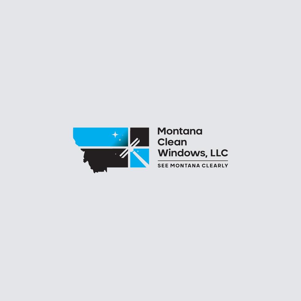 clean window logo design vector