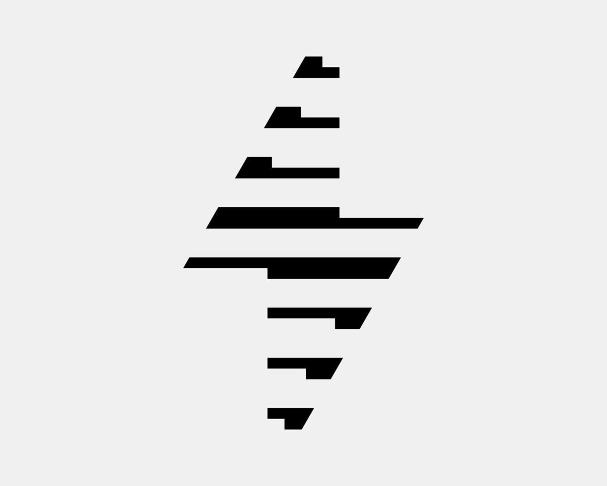 Lightning Electric Energy Power Flash Storm Thunder Lines Transition Monochrome Vector Logo Design