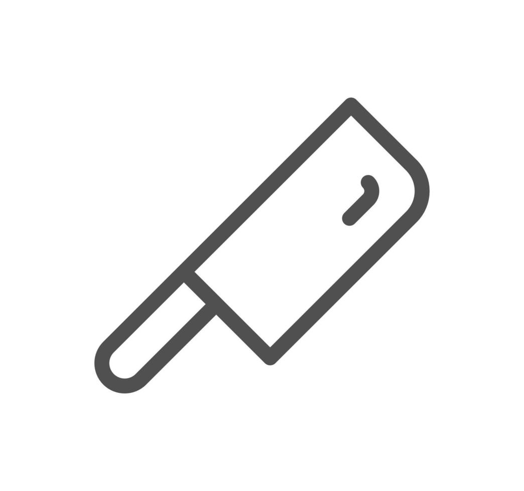 Grill related icon outline and linear vector. vector