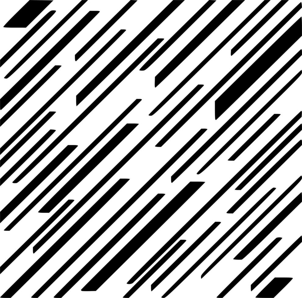 Black and white line patterns vector