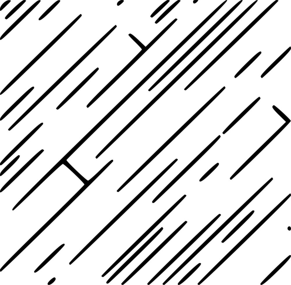 Black and white line patterns vector