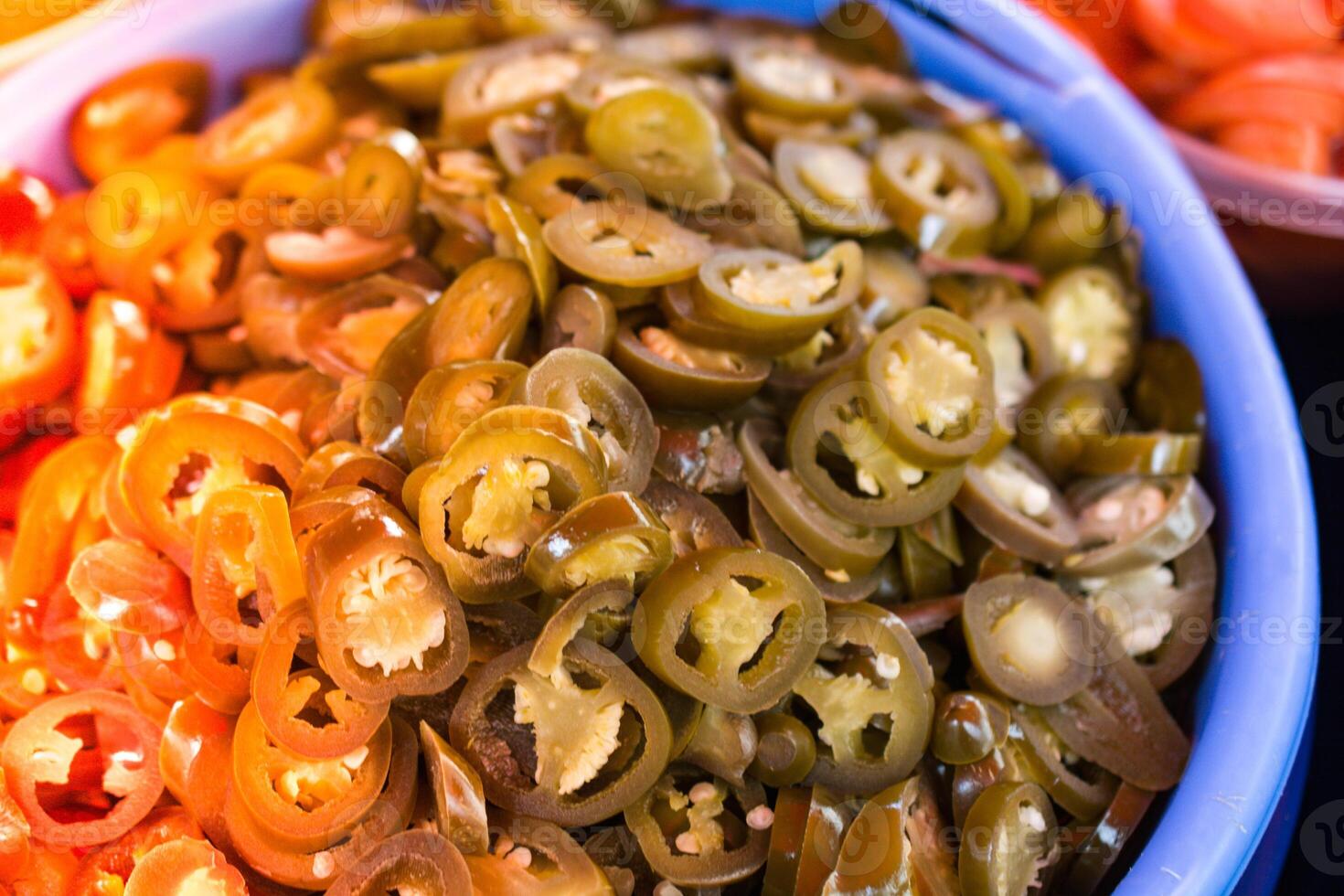 Homemade pickled fermented preserved vegetables for longterm storage