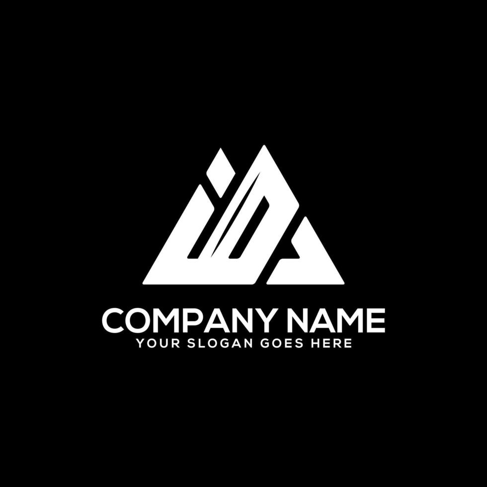 ID initial logo inspiration, I and D logo vector, can used sport, finance, firm logo template vector