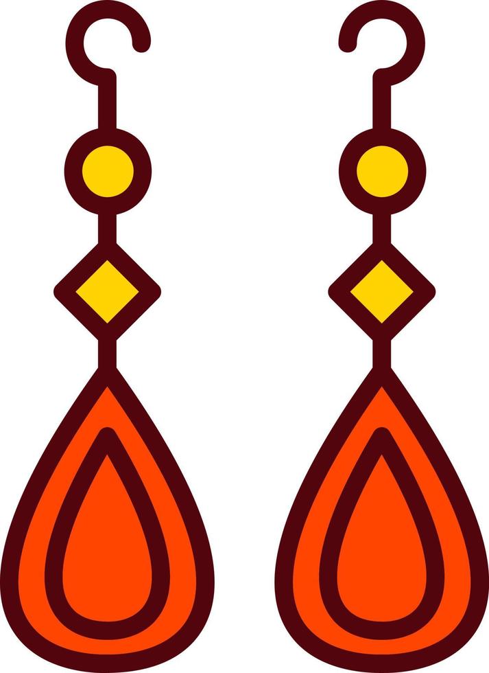 Earrings Vector Icon