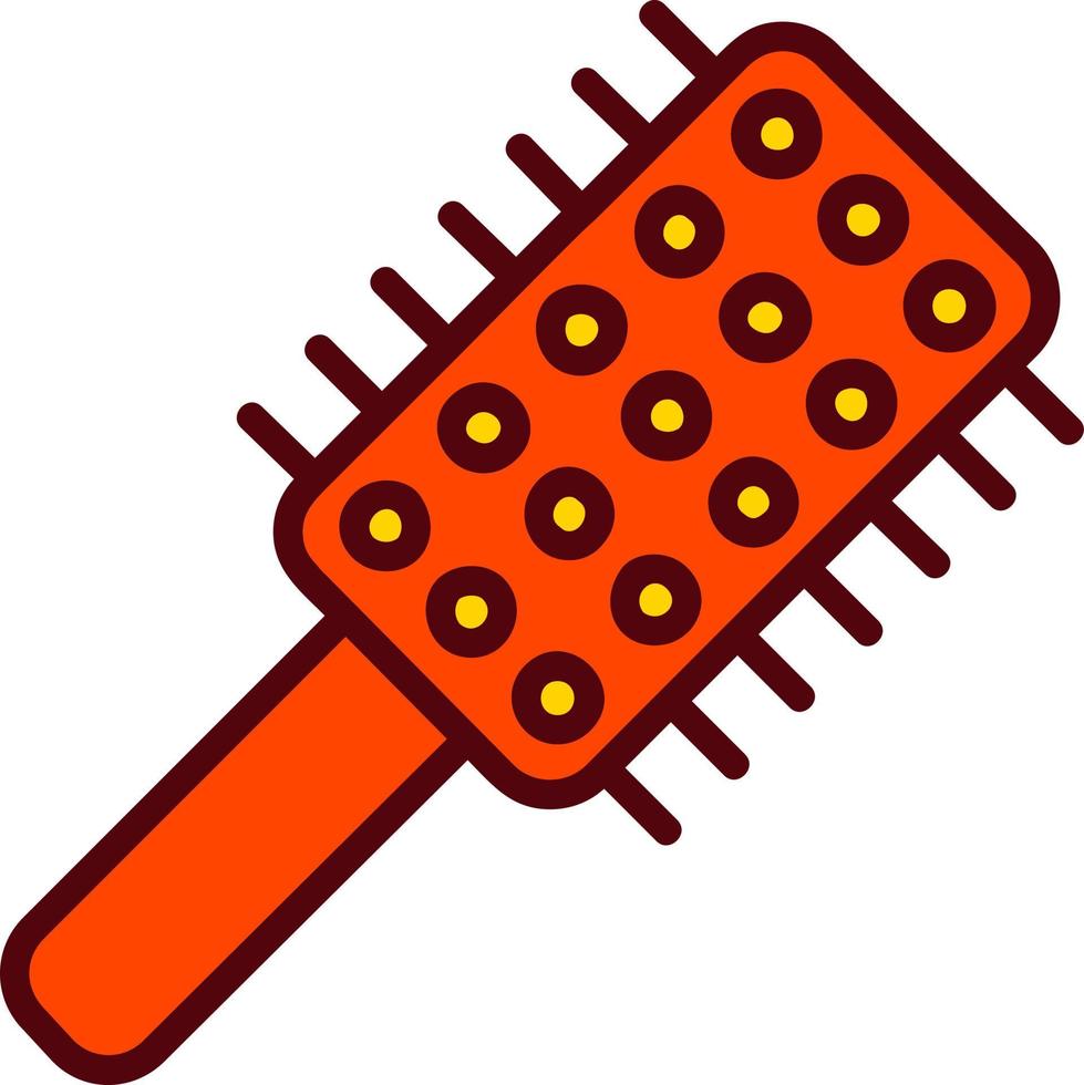 hairbrush Vector Icon