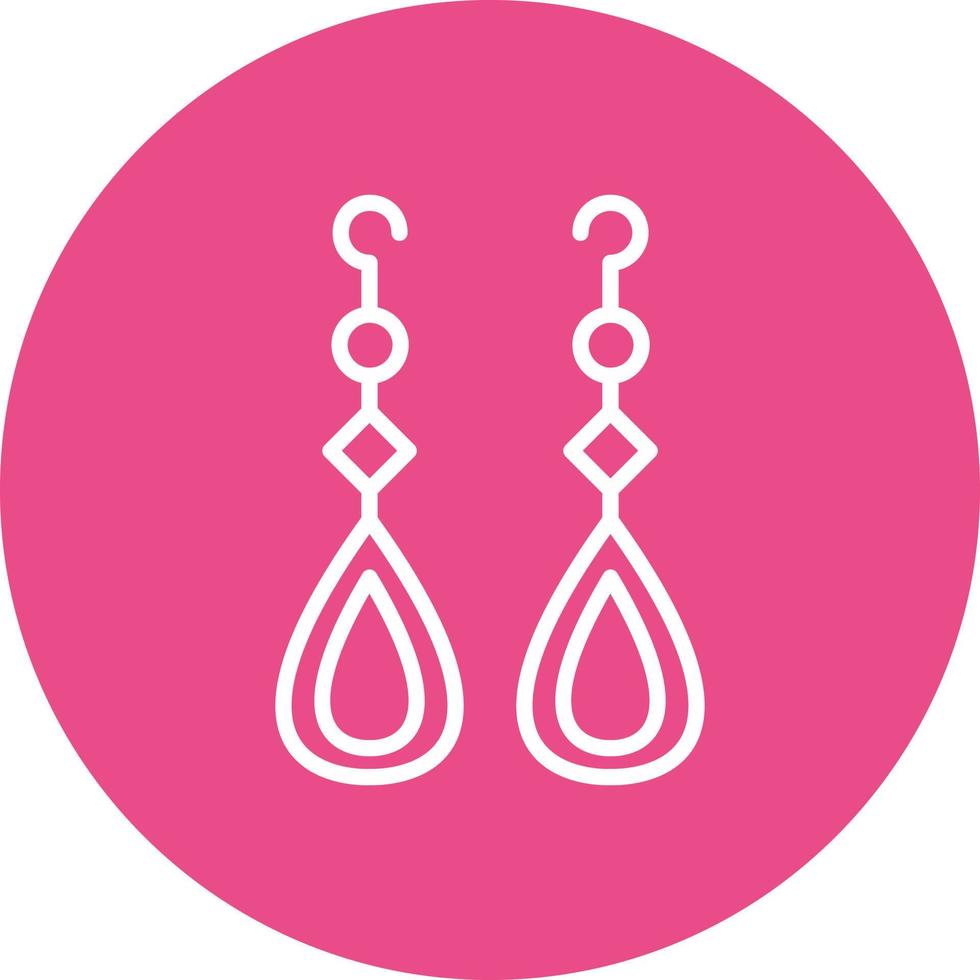 Earrings Vector Icon