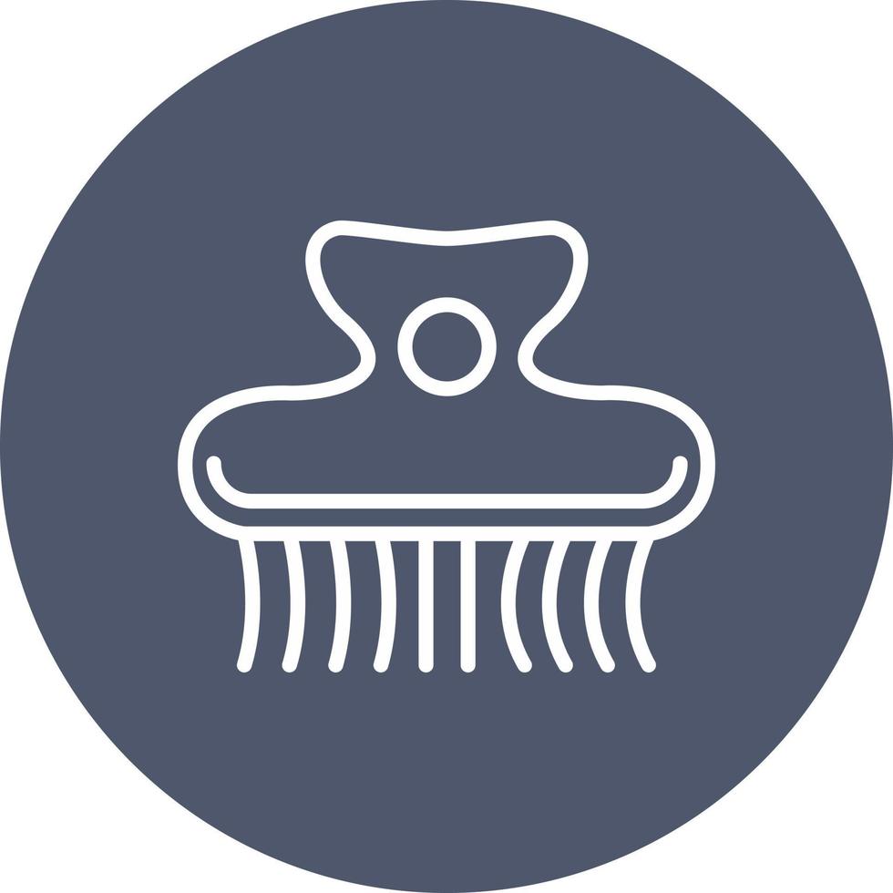 Hair Clip Vector Icon