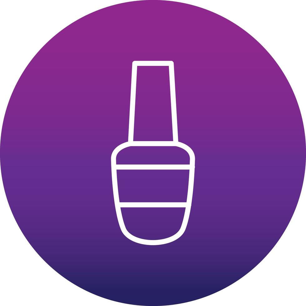 Nail Polish Vector Icon