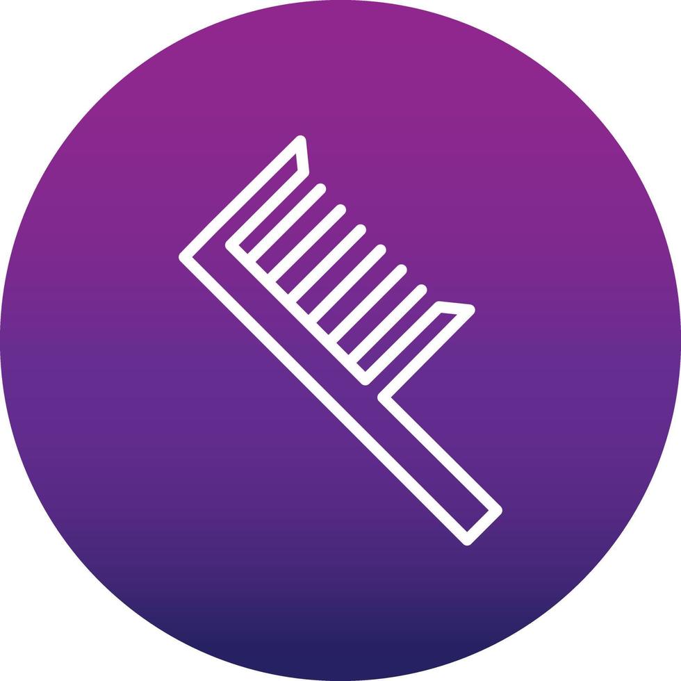 Comb Vector Icon