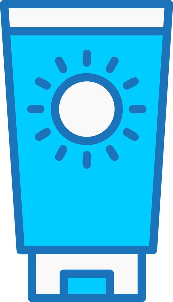 Sunscreen Vector Icon