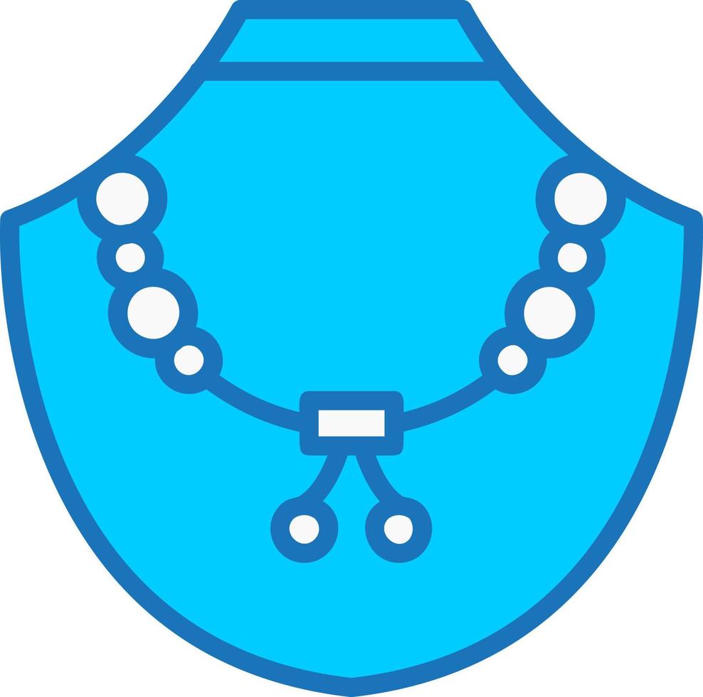 icono de vector de collar