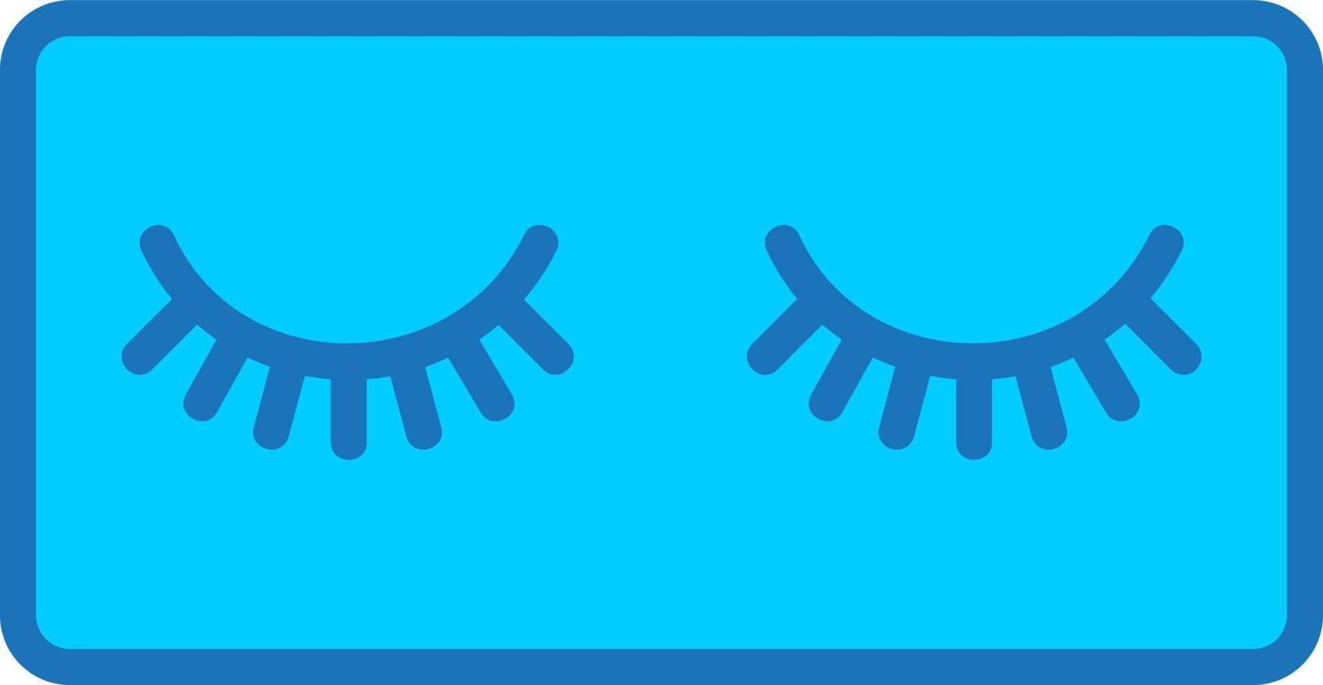 Eyelashes Vector Icon