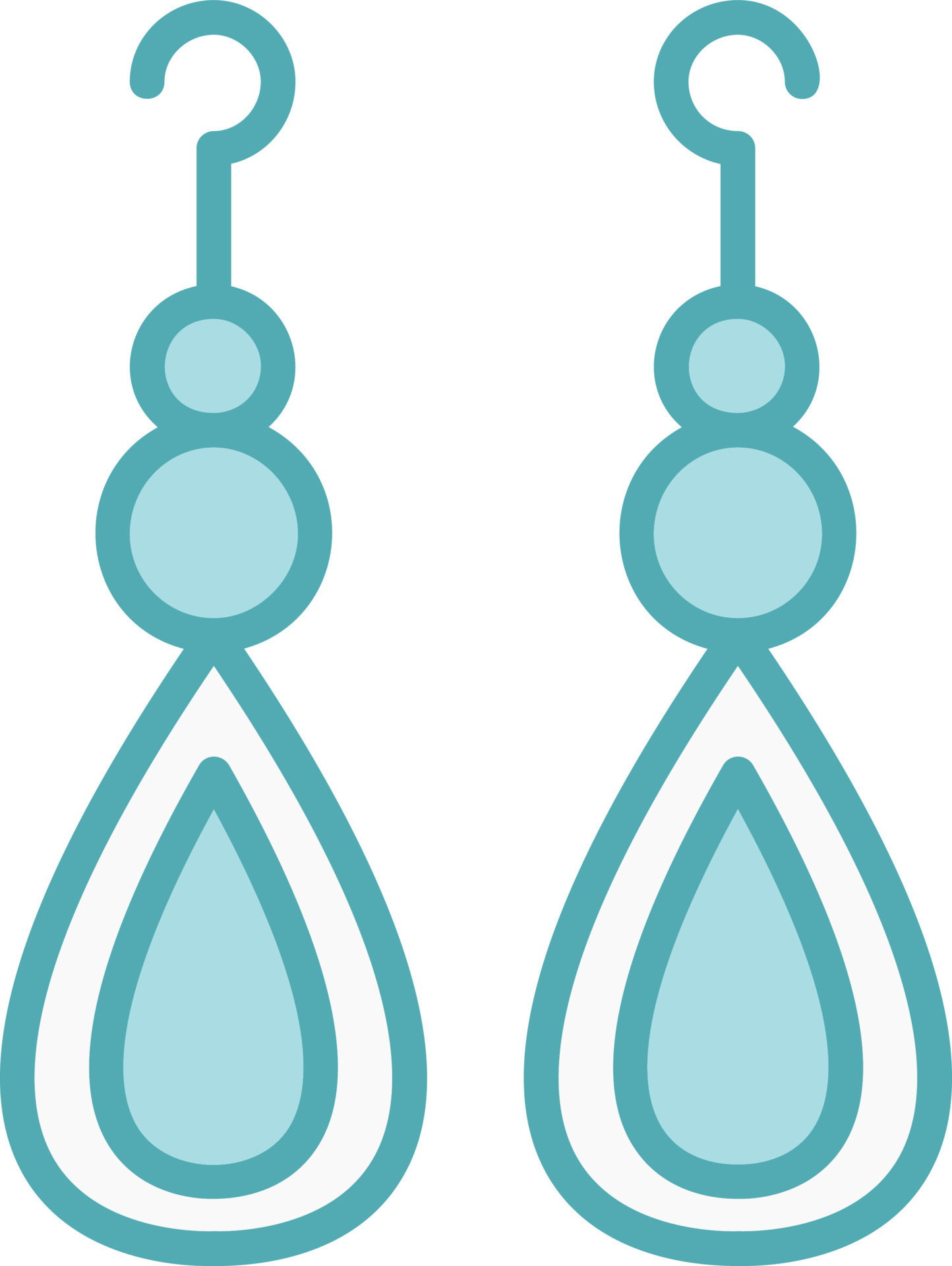 Earrings Vector Icon 17267943 Vector Art at Vecteezy