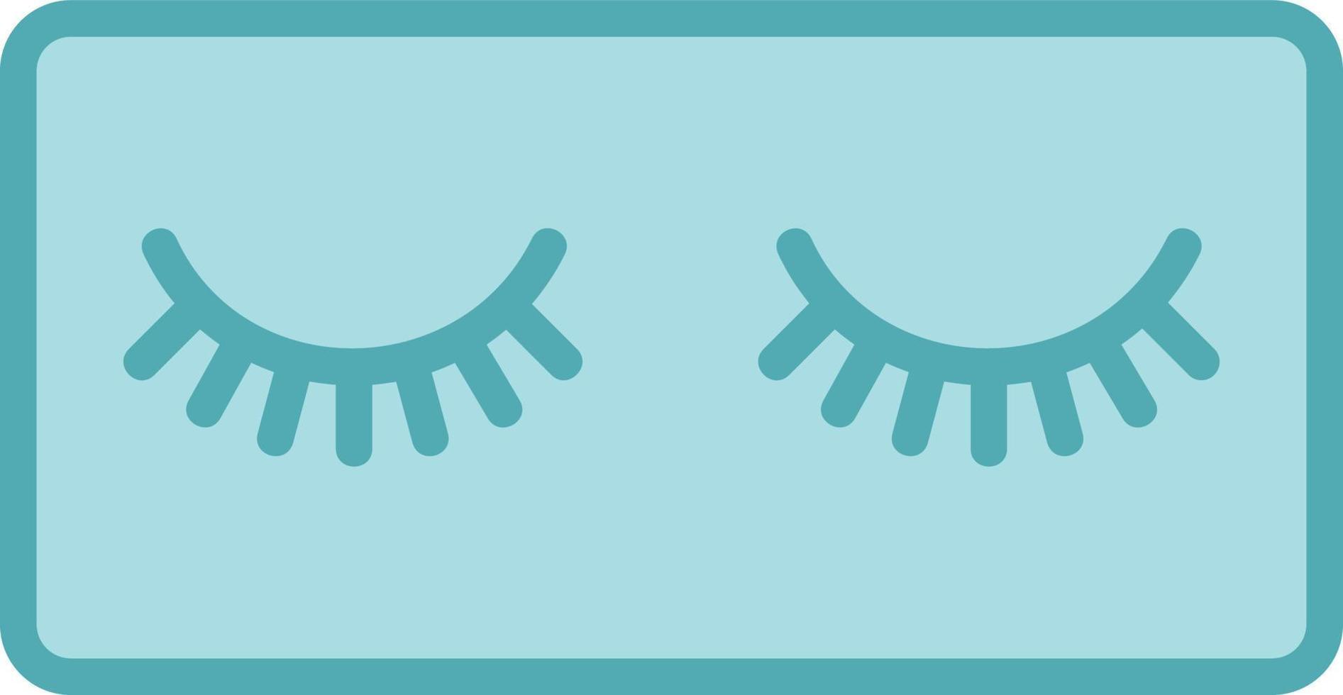 Eyelashes Vector Icon