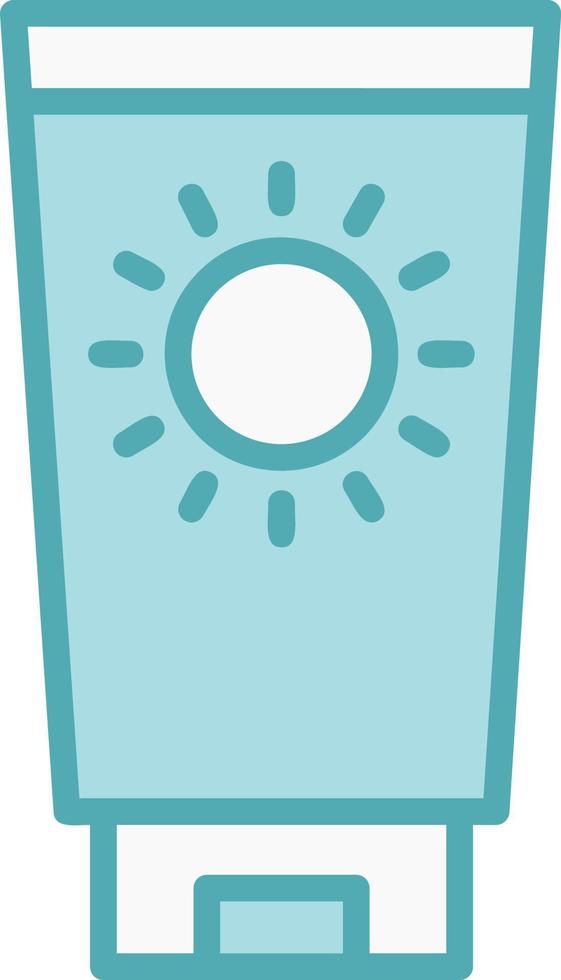 Sunscreen Vector Icon