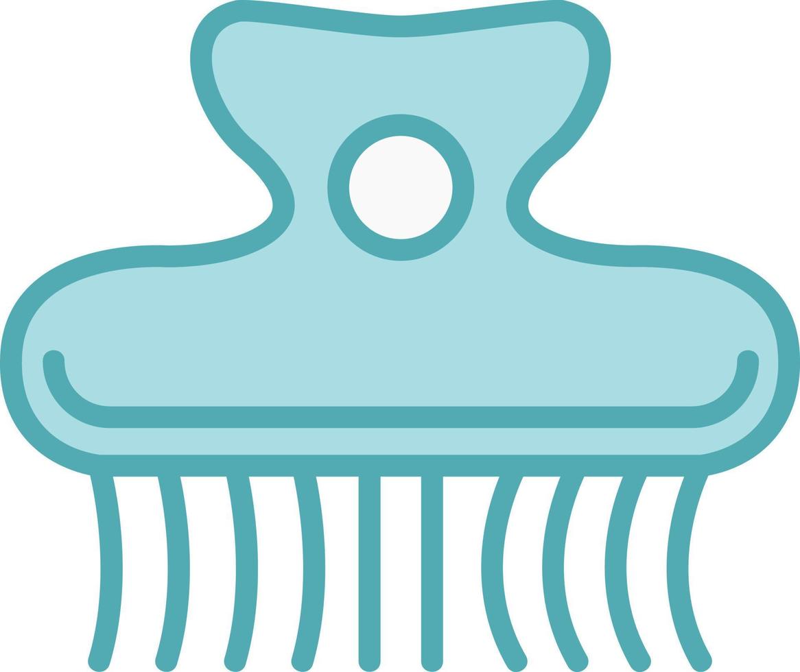 Hair Clip Vector Icon