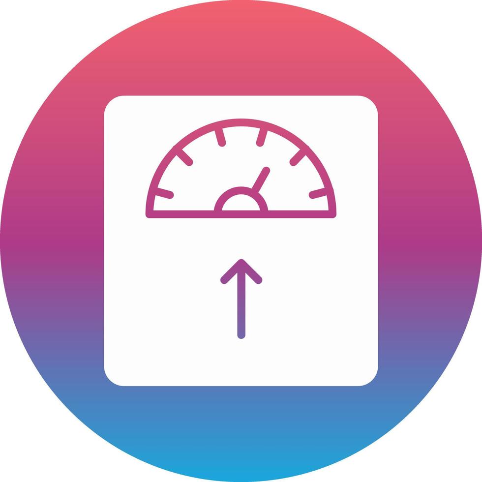 Weight Machine Vector Icon