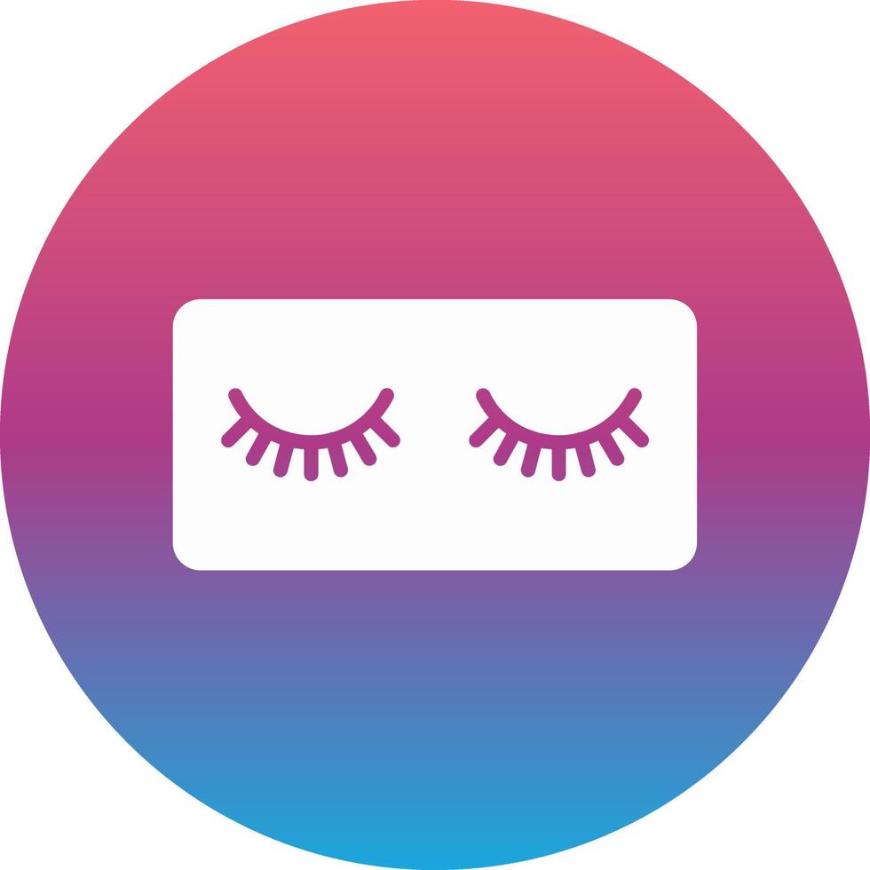 Eyelashes Vector Icon