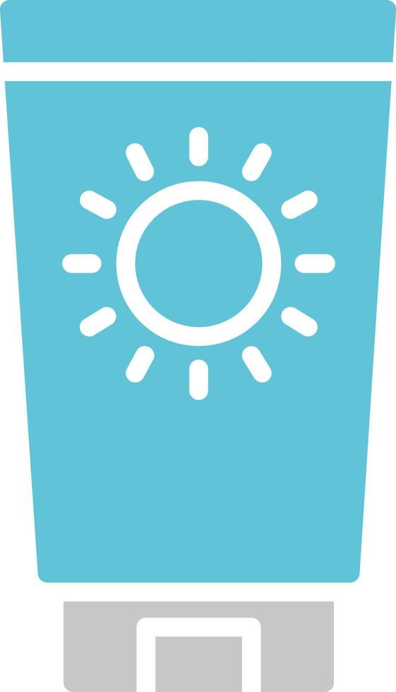 Sunscreen Vector Icon