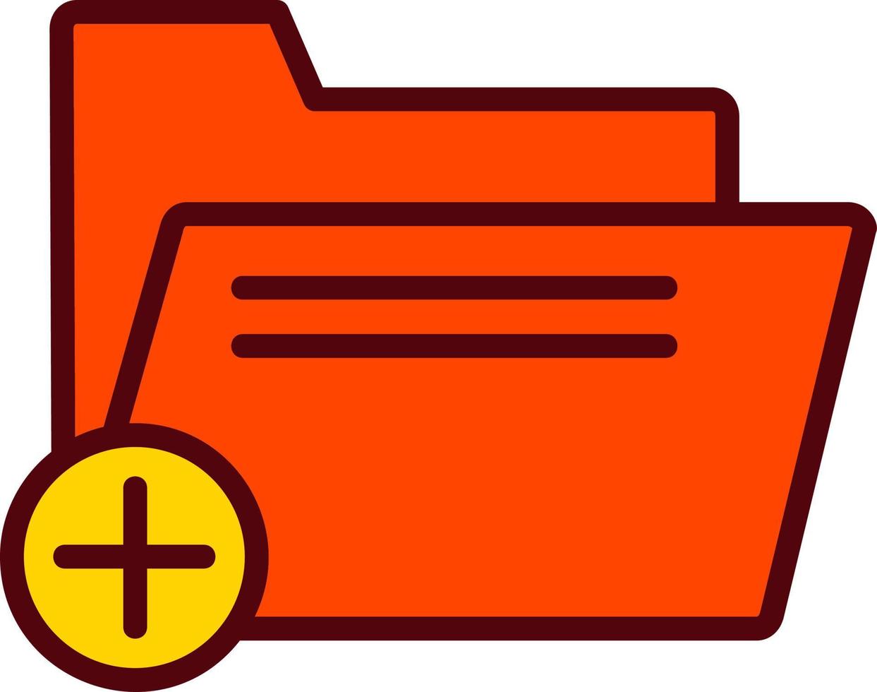 Add Folder Vector Icon