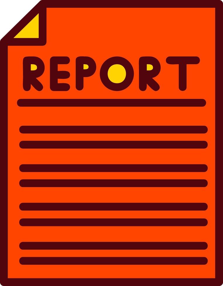 Report Vector Icon