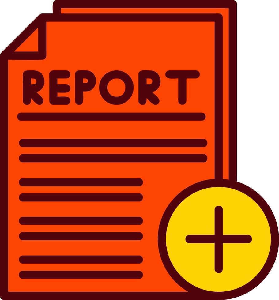 Medical Report Vector Icon