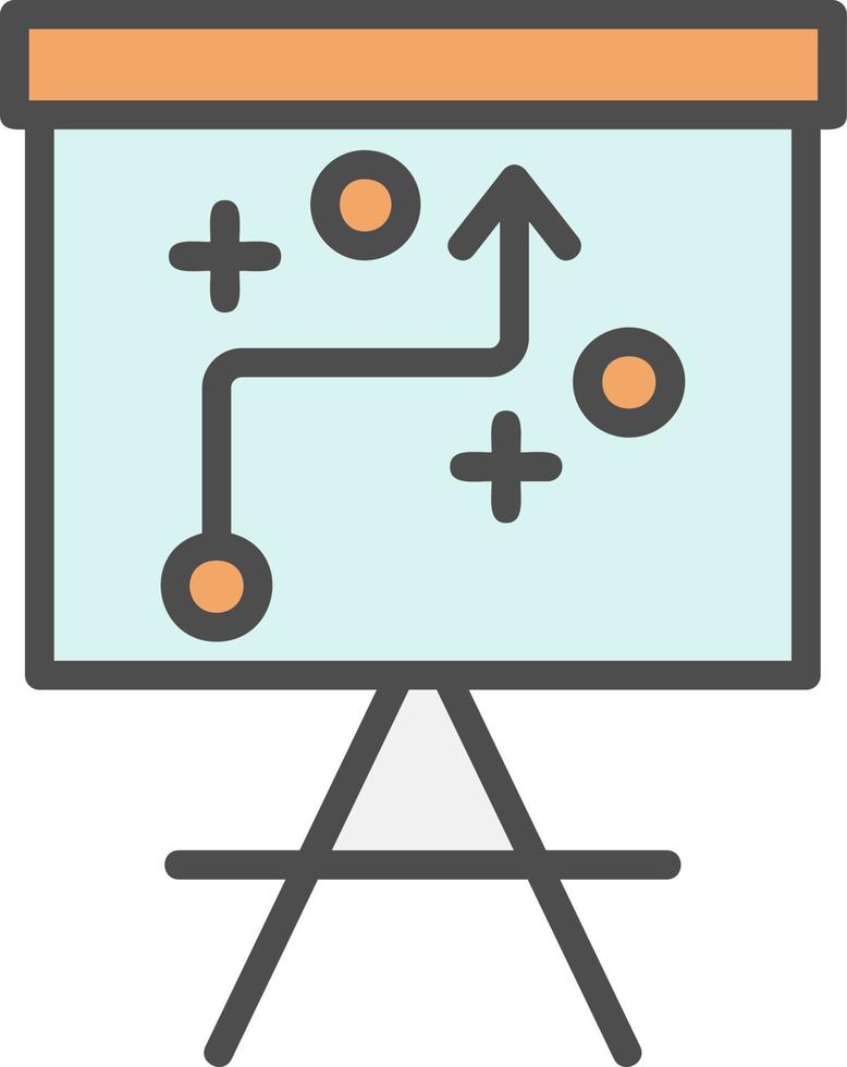 icono de vector de estrategia