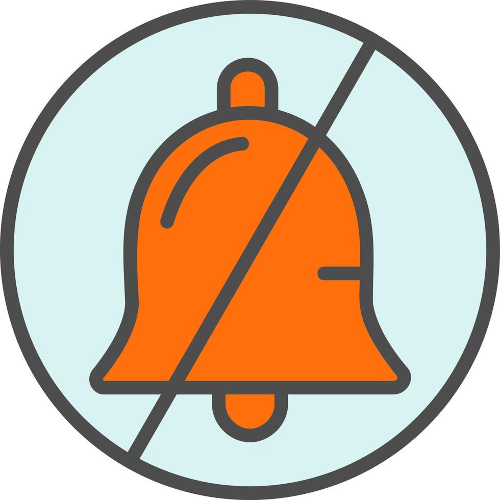 No Alarm Vector Icon