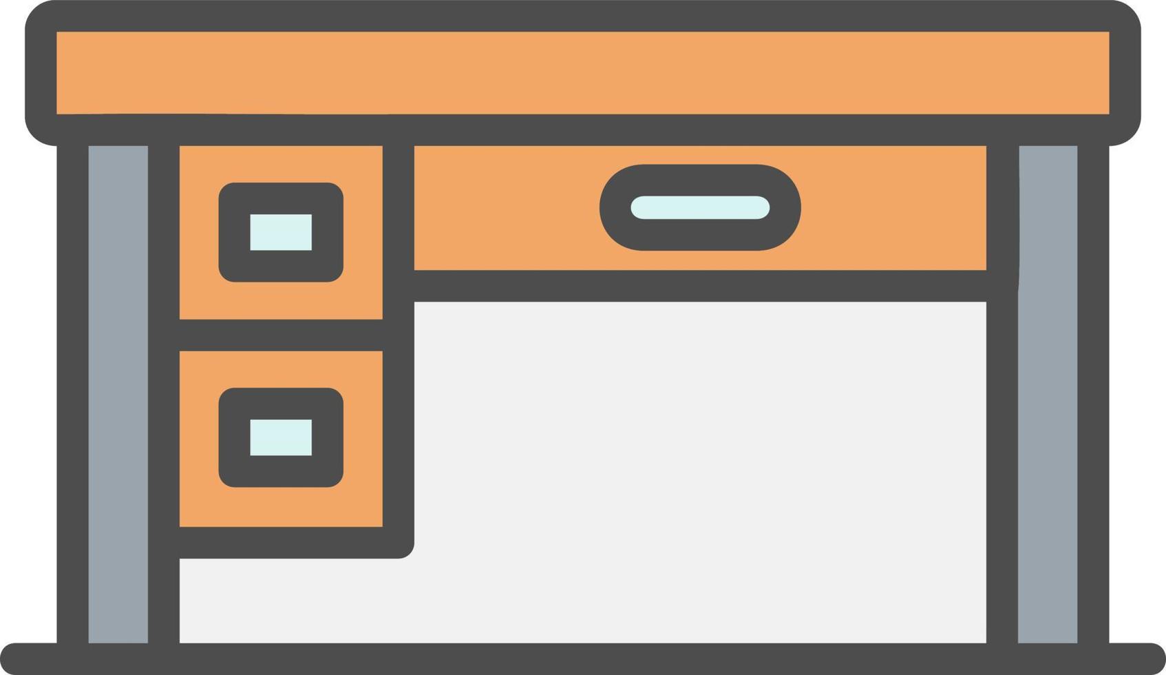 Desk Vector Icon