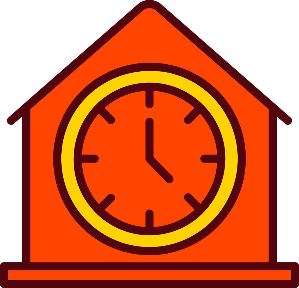 icono de vector de reloj