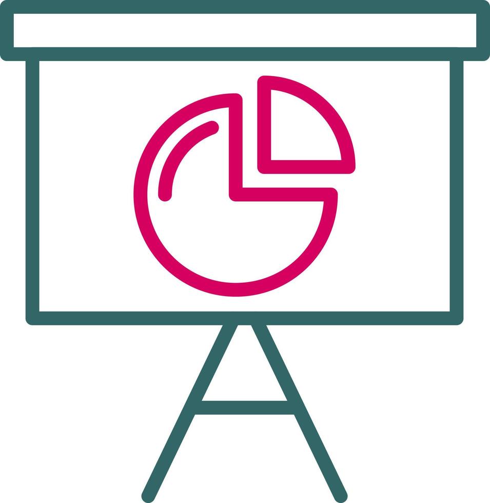 Pie Chart Vector Icon