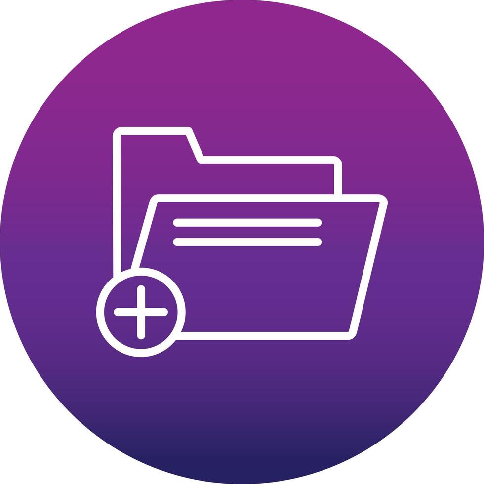 Add Folder Vector Icon