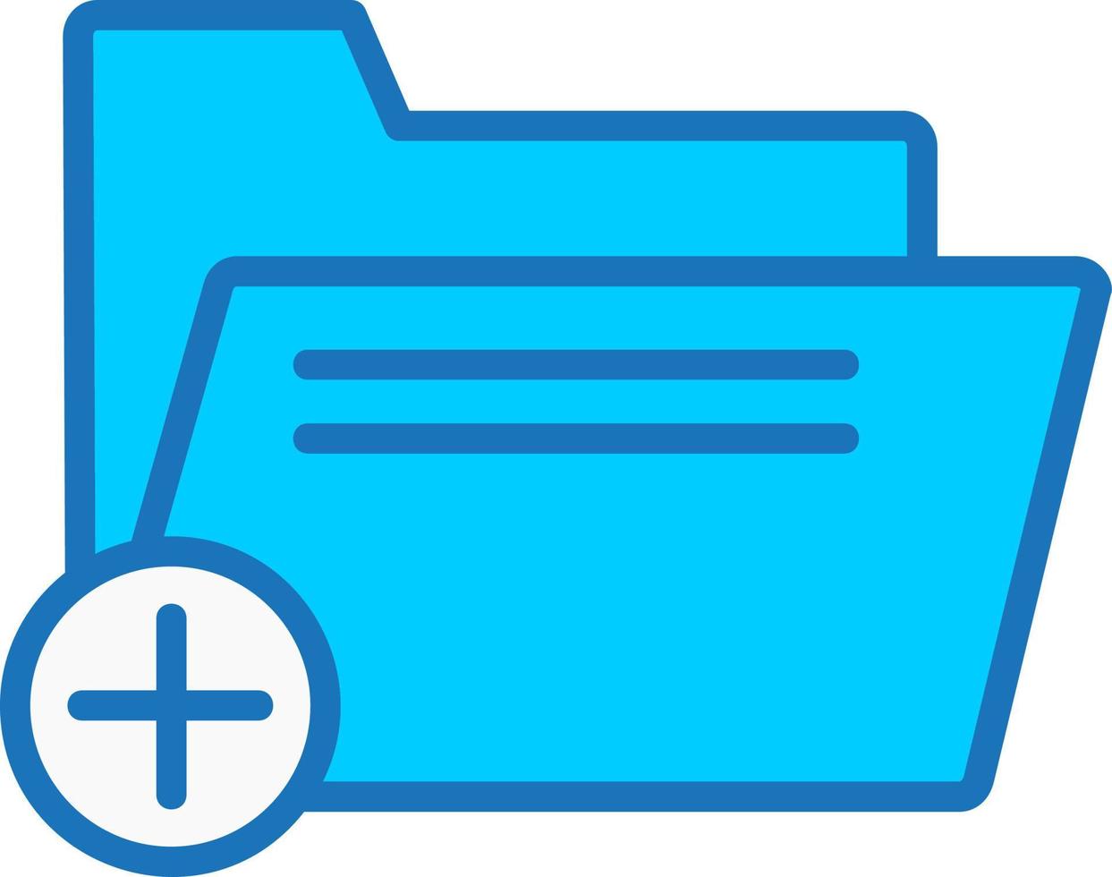Add Folder Vector Icon
