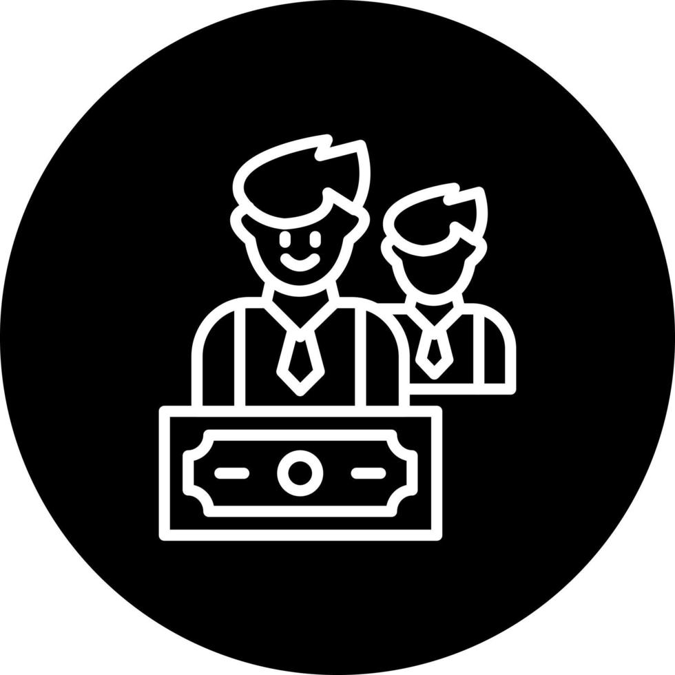 Wage Vector Icon