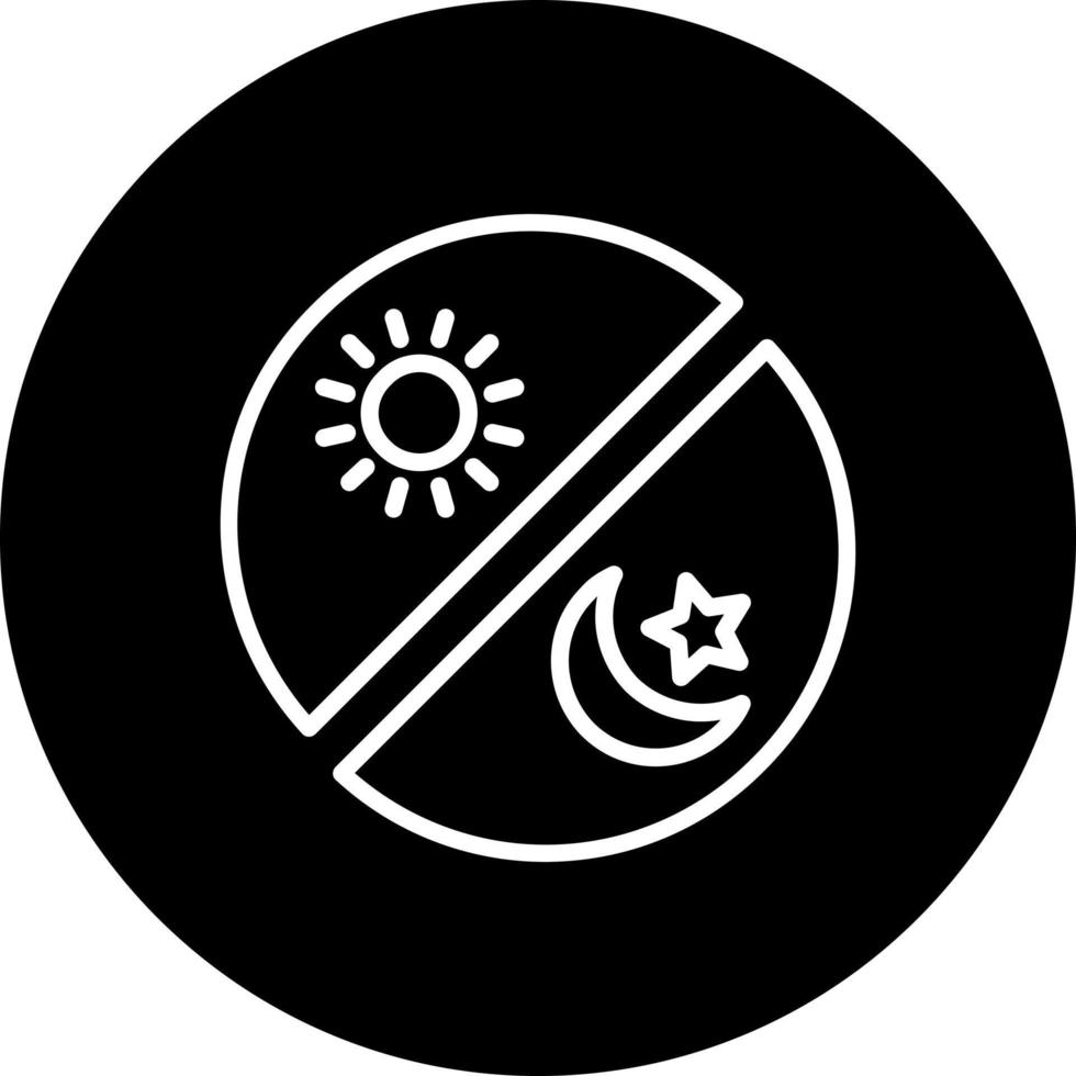 Day And Night Vector Icon