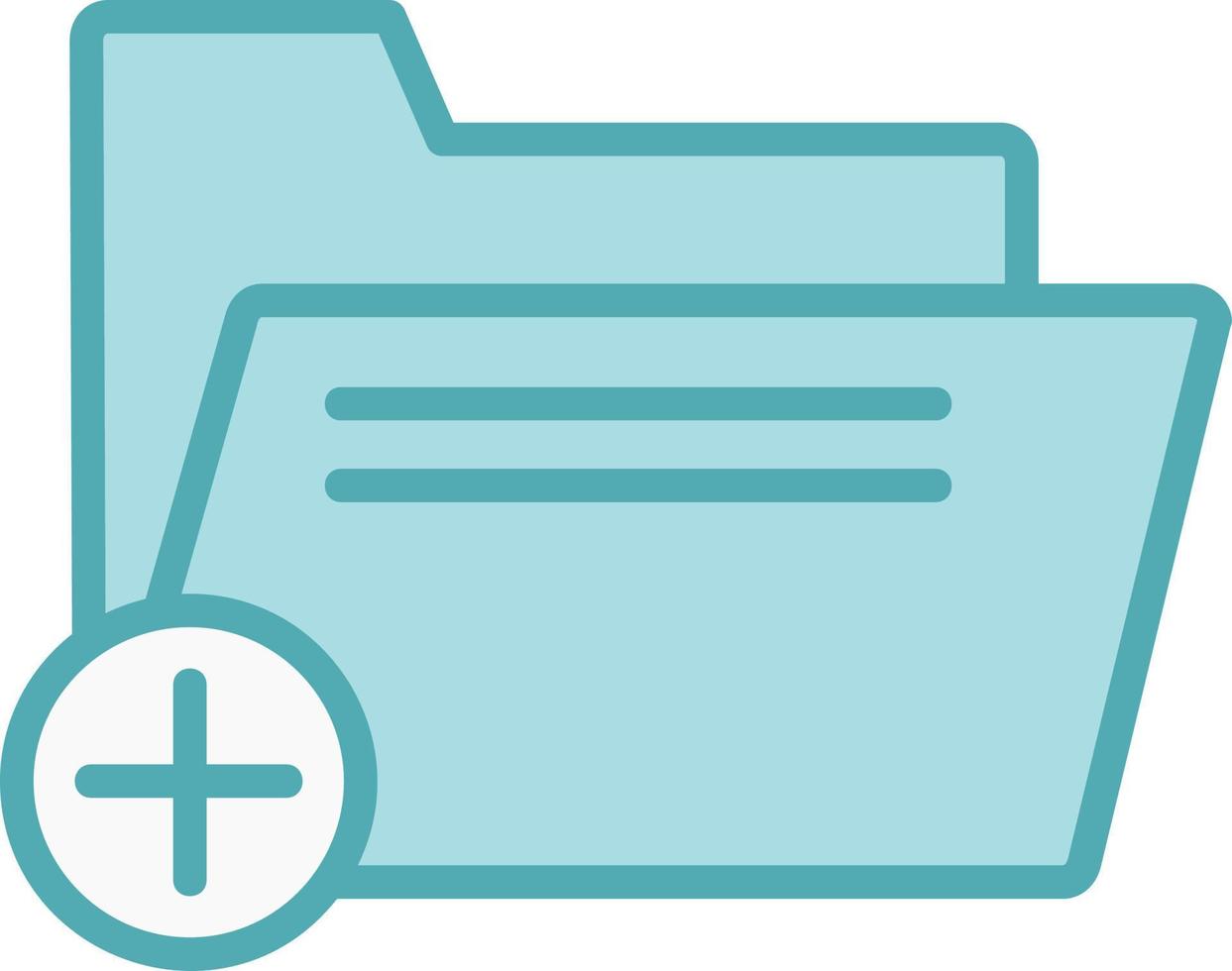 Add Folder Vector Icon