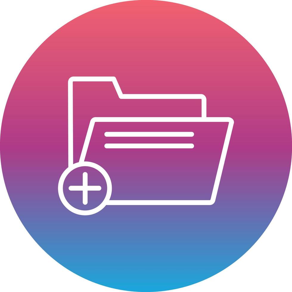 Add Folder Vector Icon