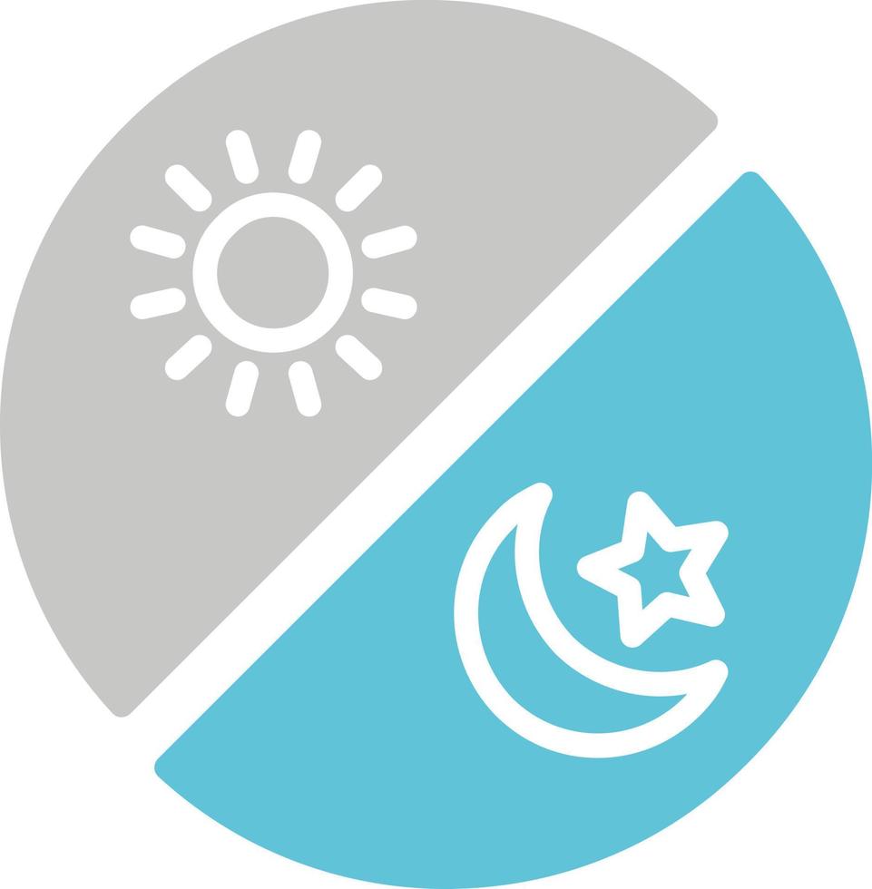 Day And Night Vector Icon