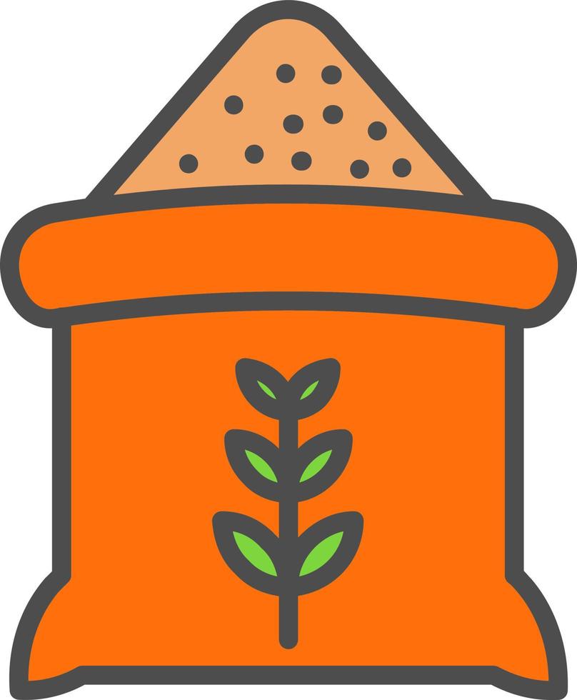 Flour Vector Icon