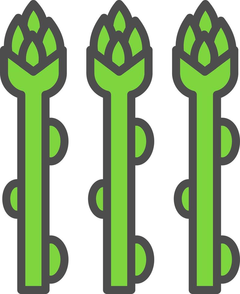 Asparagus Vector Icon