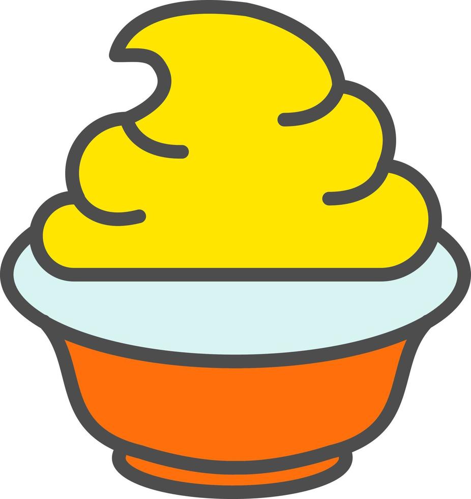 Yogurt Vector Icon