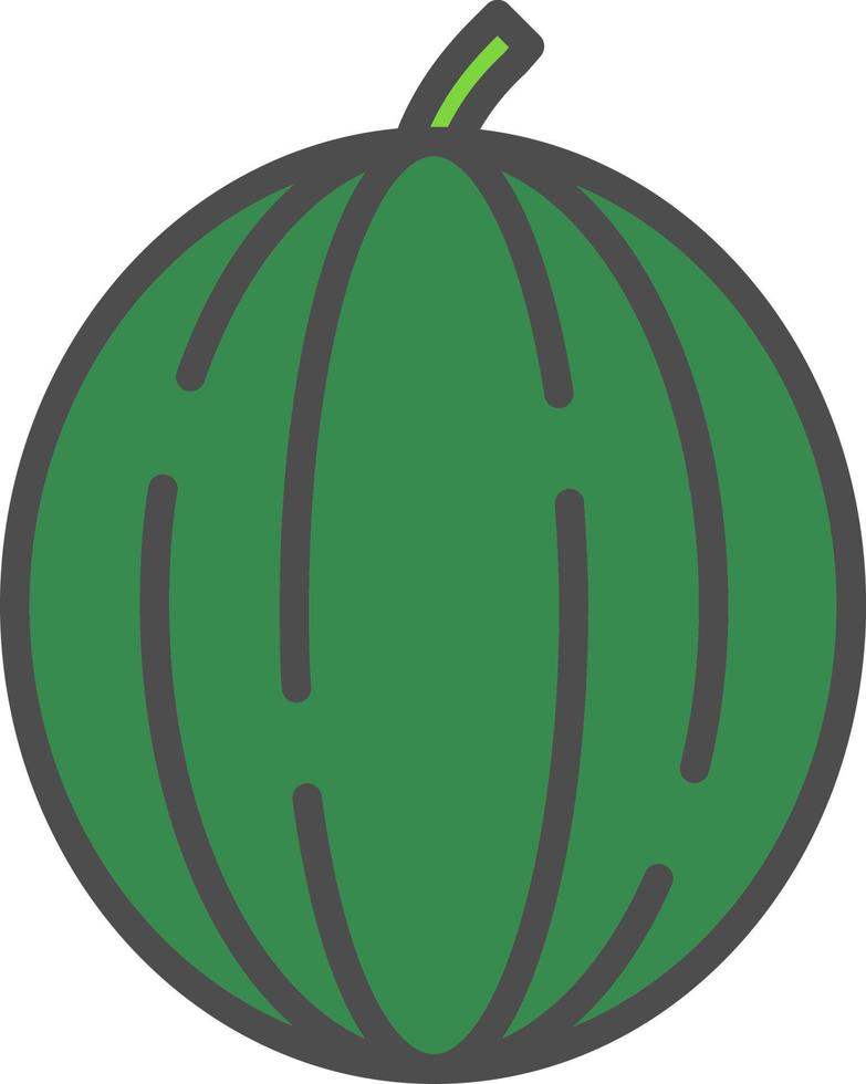 Watermelon Vector Icon