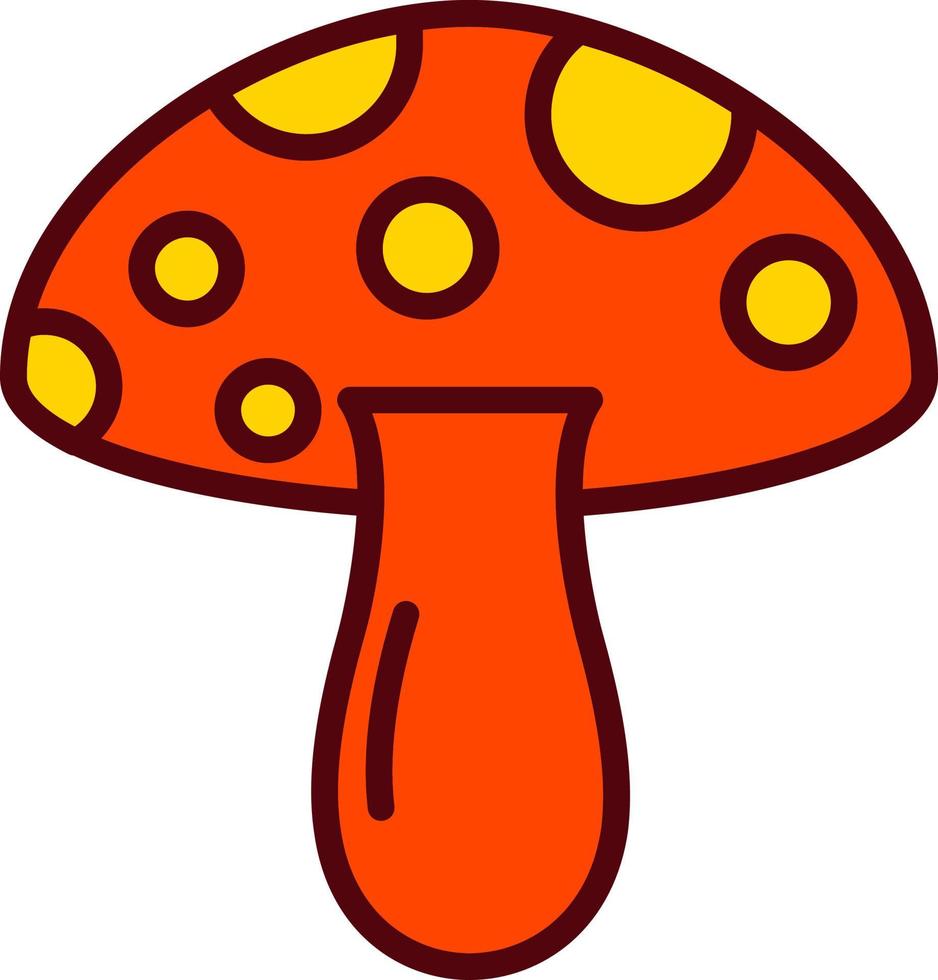 Mushroom Vector Icon