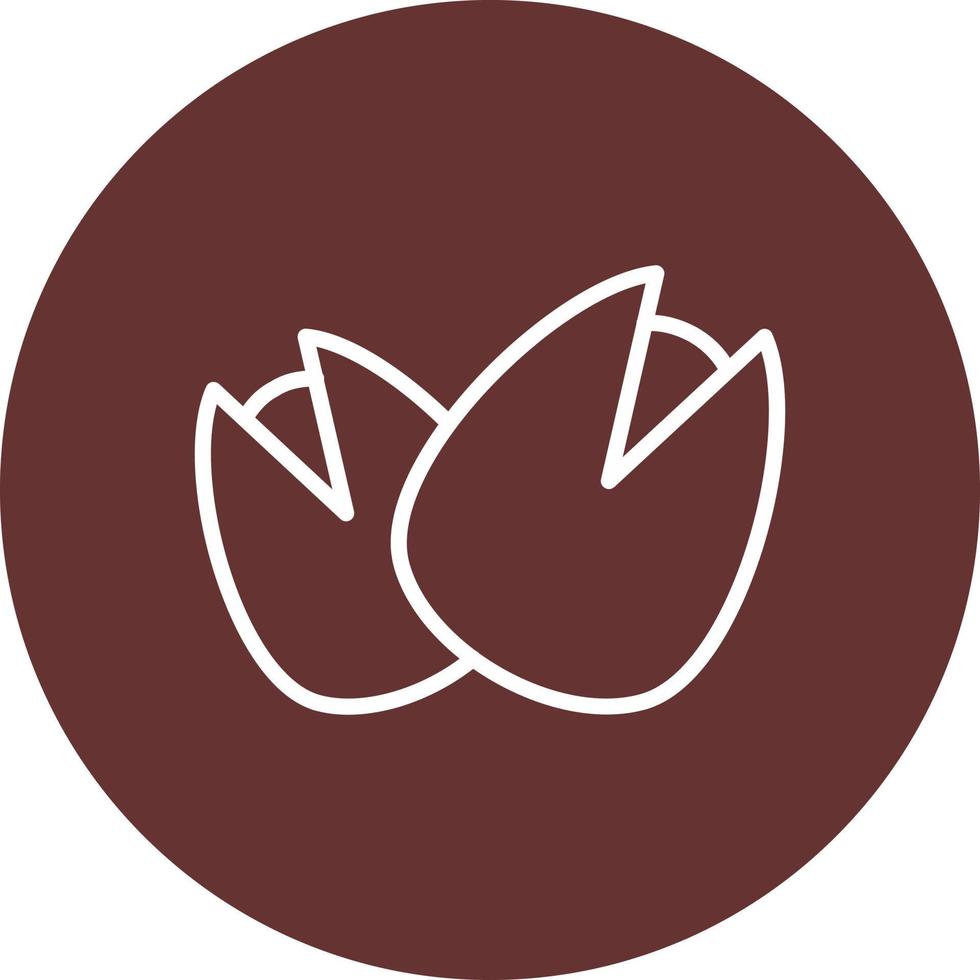 Pista Nuts Vector Icon