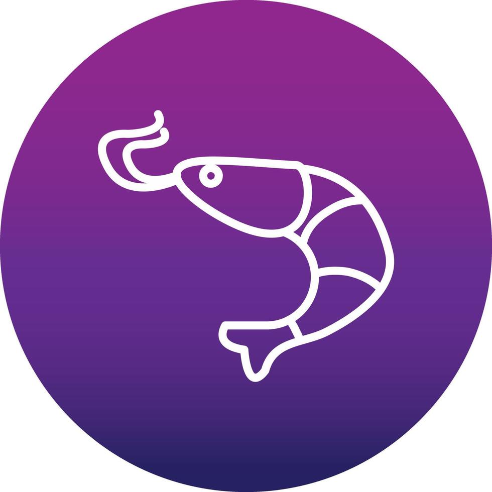 Prawn Vector Icon