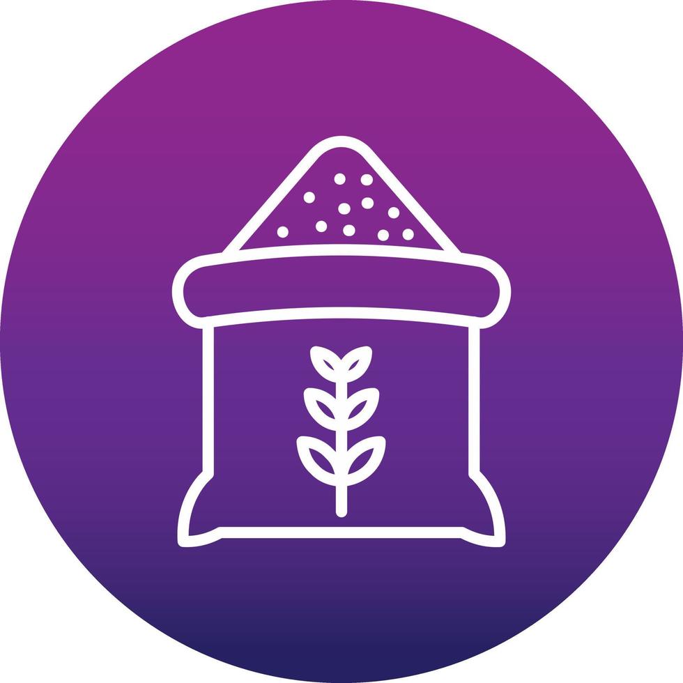 Flour Vector Icon