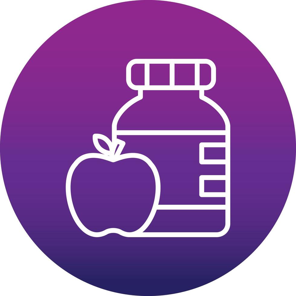 Apple Paste Vector Icon