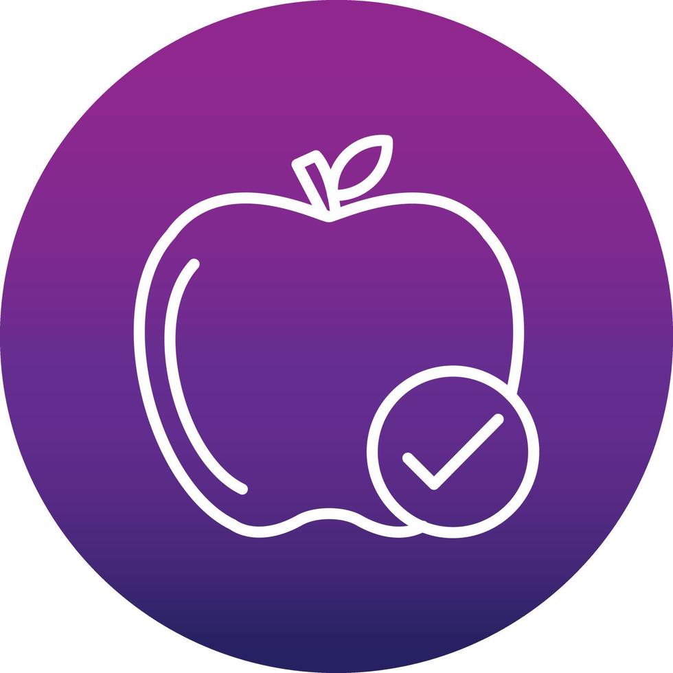 Apple Vector Icon